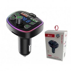 Adaptador Car Bluetooth Player Wireless Mp3 - 7 Colores