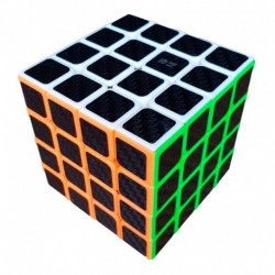 Cubo Rubik Carbono Textura Qiyi 4x4 Cobra Ref. 8956