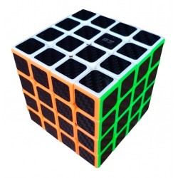 Cubo Rubik Carbono Textura Qiyi 4x4 Cobra Ref. 8956