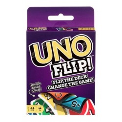 Uno Flip Cartas Con Dos Caras Juego De Mesa Mattel Gdr44