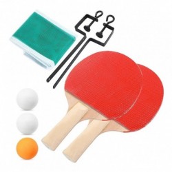 Set Raquetas Pelotas Ping Pong Red Blister Tenis Mesa