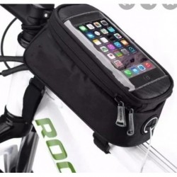 Estuche Celular Soporte Bicicleta Moto Impermeable Gps Porta