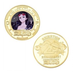 One Piece Moneda Conmemorativa Luffy Zoro Robin Chopper