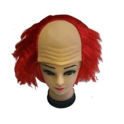 Peluca De Payaso Color Rojo It Ref Ppy1877 Halloween