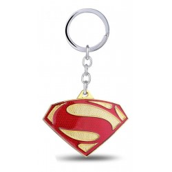 Llavero Super Man Coleccionable Liga De La Justicia Metal