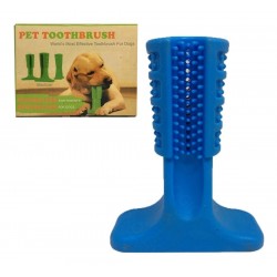 Cepillo De Dientes Perros Juguete Goma Mediano Anti Caries