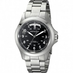 Reloj H64455133 Hamilton Hombre Khaki King II Black Dial (Importación USA)