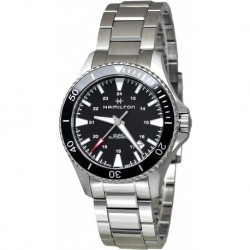 Reloj H82335131 Hamilton Khaki Navy Automatic Movement Black (Importación USA)