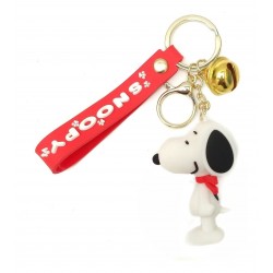 Peanuts Snoopy Llavero En Silicona