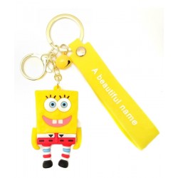 Bob Esponja Patricio Calamardo Cangrejo Llavero En Silicona