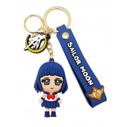 Sailor Moon Chibi Saturno Urano Neptuno Llavero En Silicona