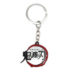 Demon Slayer Kimetsu No Yaiba Logo Llavero Metálico Cosplay