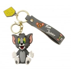 Tom & Jerry Llavero En Silicona