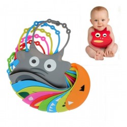 ¡ Babero De Silicona Animal Baby Bib Divertido Estampado !!