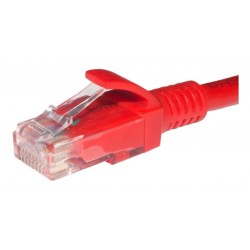 ¡ Patch Cord Cat 6 Powest 5ft (1,5m) Rojo Ap Deremate !!