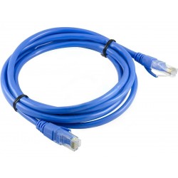 ¡ Patch Cord Cat 5e Powest 7ft (2m) Azul !!