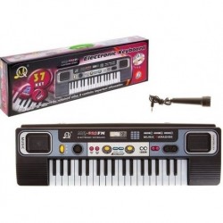 Organeta Piano Musical Niños Niñas 37 Teclas Microfono Mp3