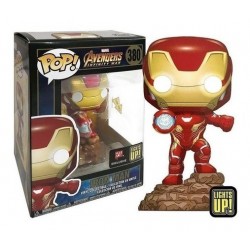 Funko Pop Iron Man 380 Lights Up Infinity War Avengers