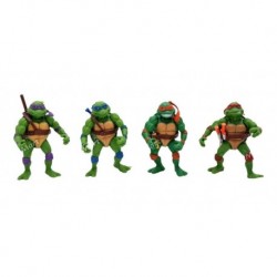 Figura Tortugas Ninjas Blister Set X4 Película