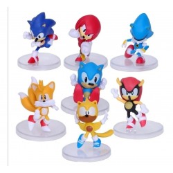 Figuras Sonic Coleccion X 7