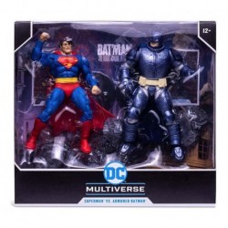 Dc Multiverse Superman Vs Batman Armored 2 Pack Mcfarlane