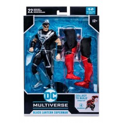 Dc Multiverse Black Lantern Superman Figura Mcfarlane Nueva