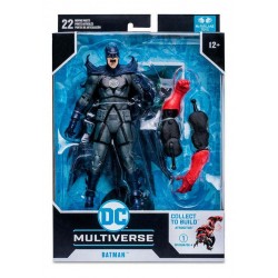 Dc Multiverse Black Lantern Batman Figura Mcfarlane Nueva