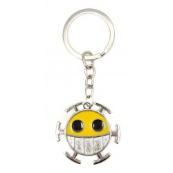 One Piece Logo Trafalgar Law Llavero Giratorio Metálico