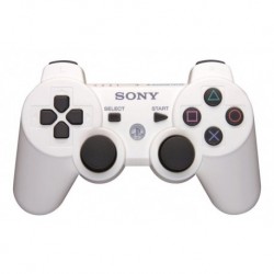 Control joystick inalámbrico Sony PlayStation Dualshock 3 blanco