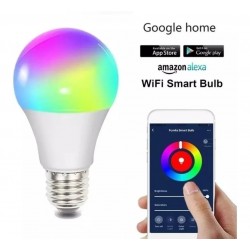 Bombillo Led Inteligente Wifi Rgb 12w Hogar 800 Lumens Alexa