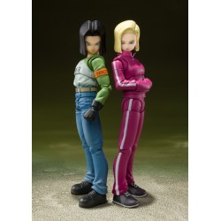 Androides 17 Y 18 Dragon Ball Super S.h.figuarts Bandai
