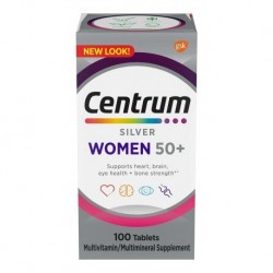 Centrum Silver Women Mujer Vitaminas Multivitamínico X 100 T
