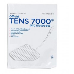 Kit Electrodos Adesivos Para Tens De 5x5 Cm
