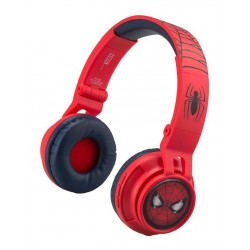Audífonos Bluetooth De Lujo Spiderman Rojo