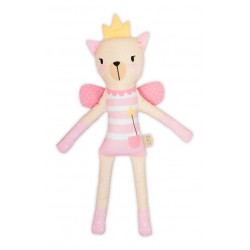 Peluche Gatica Princesa Flora