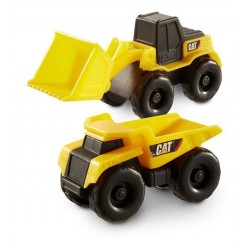 Set X 2 Maquinas 3 Pulgadas Diseños Surtidos Caterpillar
