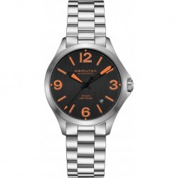 Reloj H76235131 Hamilton Khaki Aviation Black Dial Stainless (Importación USA)