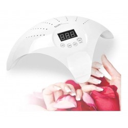 Lampara De Uñas Con 2 Temporizadores Sensor Automático 48w