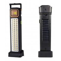 Lampara Luz Solar Emergencia Modelo 6866t Recargable Led