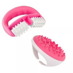 Set Masajeador Anti Celulitis Y Masajeador Roller
