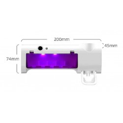 Esterilizador De Cepillo De Dientes Con Luz Uv Soporte