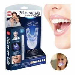 Kit De Blanqueamiento 20 Minutes Dental White Luz Led
