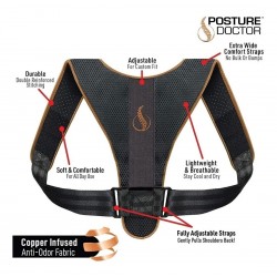 Corrector De Postura Unisex, Fajas