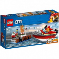 Juego Lego City, Bomberos En Acción, Cañón De Agua, 97 Pzs