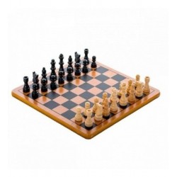 Juego De Mesa Ajedrez De Madera