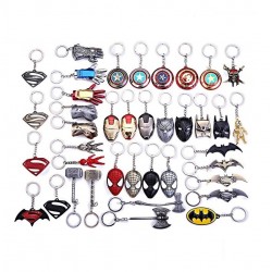 Llaveros Super Heroes Y Villanos Marvel Dc Comics Metálicos
