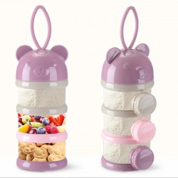 Dispensador Leche Cereales Termo Bebé 3 Compartimientos