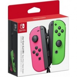 Control Nintendo Switch Joy-con Neon Verde Fucsia. Sellados