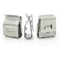 Clip De Acero Inoxidable Para Cable Solar ( X 12 Unidades)