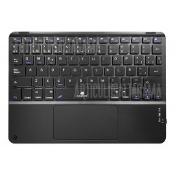 Teclado Slim Bluetooth Para Tablet Celular Pc Ios Android